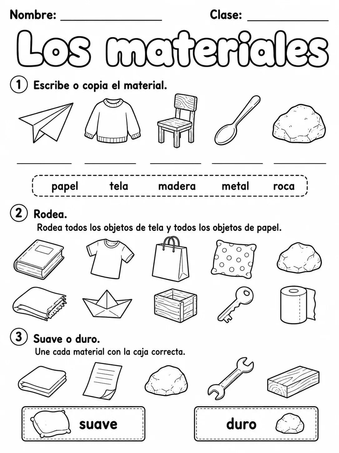 3.º grado - materiales - Paquete de fichas - Conjunto 5 página 5 vista previa imprimible