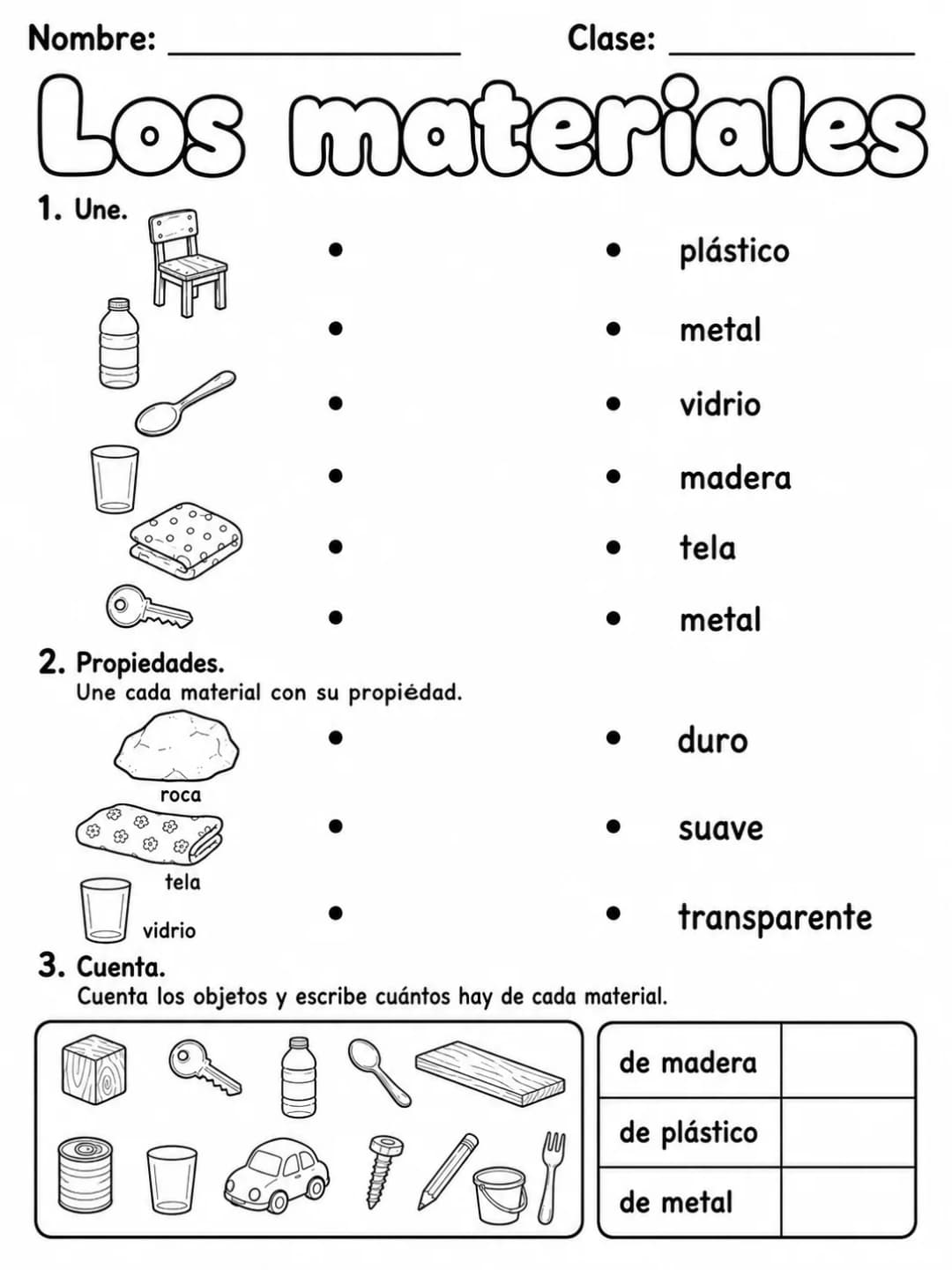 3.º grado - materiales - Paquete de fichas - Conjunto 5 página 6 vista previa imprimible