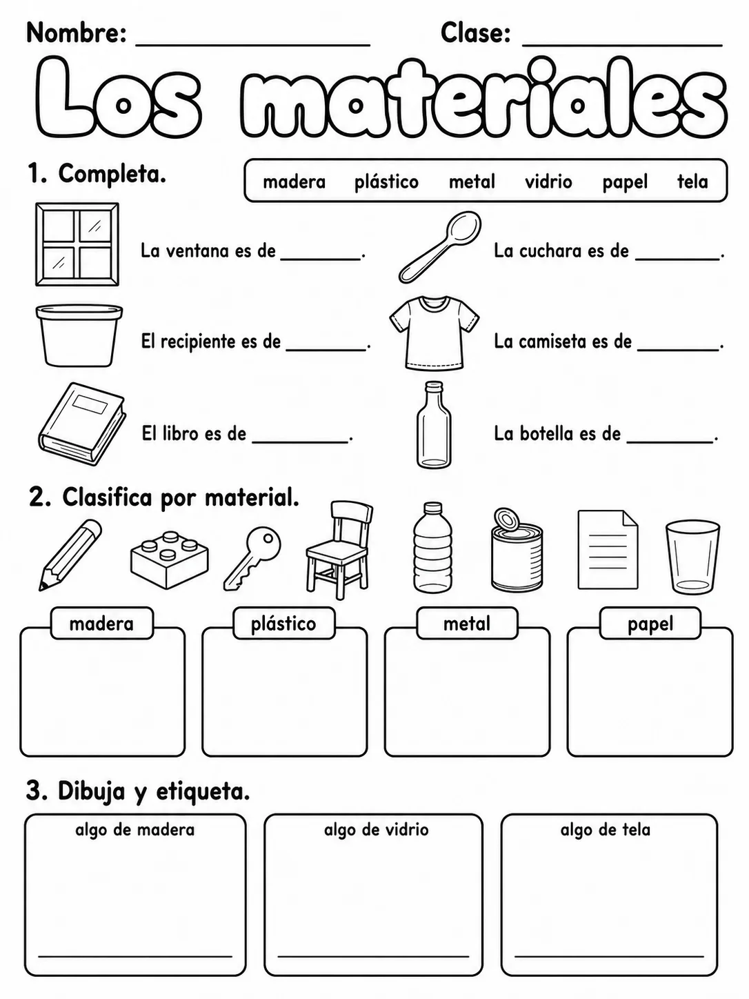 3.º grado - materiales - Paquete de fichas - Conjunto 5 página 10 vista previa imprimible
