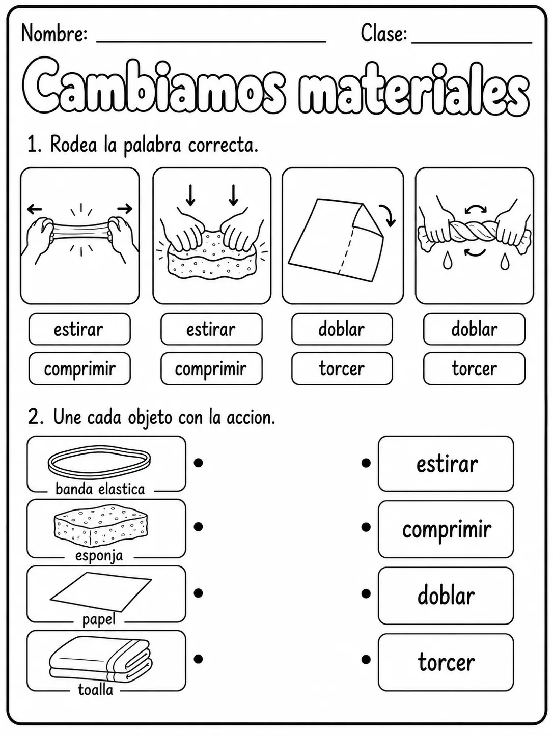 3.º grado - materiales - Paquete de fichas - Conjunto 5 página 2 vista previa imprimible