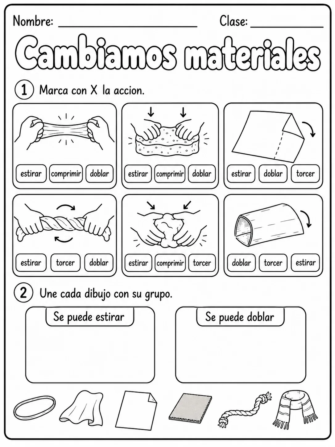 3.º grado - materiales - Paquete de fichas - Conjunto 5 página 3 vista previa imprimible
