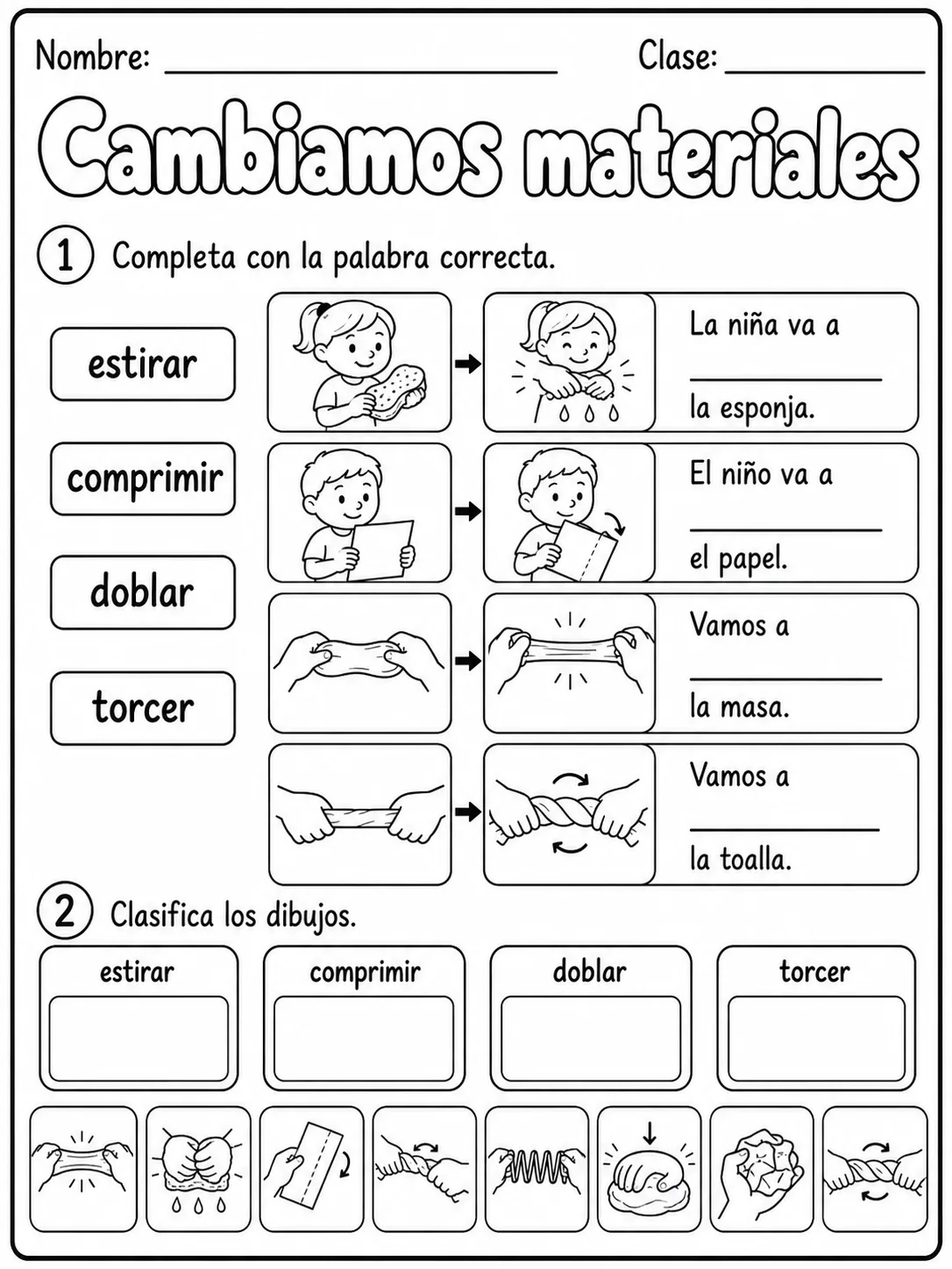 3.º grado - materiales - Paquete de fichas - Conjunto 5 página 4 vista previa imprimible