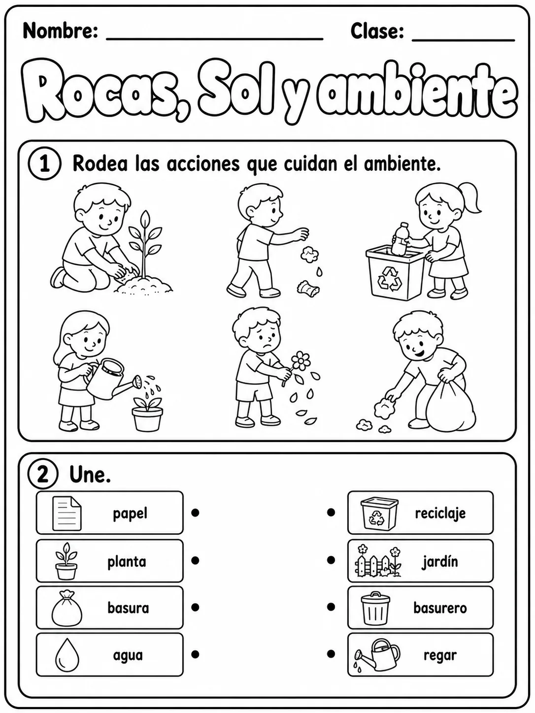 3.º grado - materiales - Paquete de fichas - Conjunto 6 página 4 vista previa imprimible