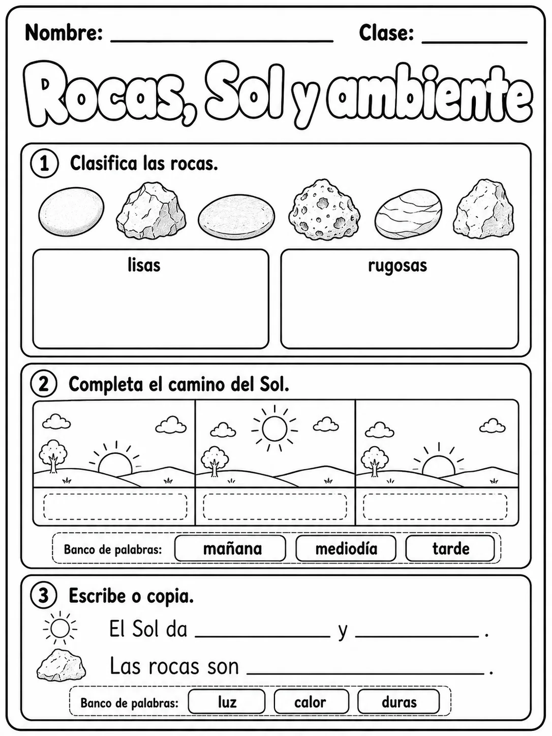 3.º grado - materiales - Paquete de fichas - Conjunto 6 página 6 vista previa imprimible