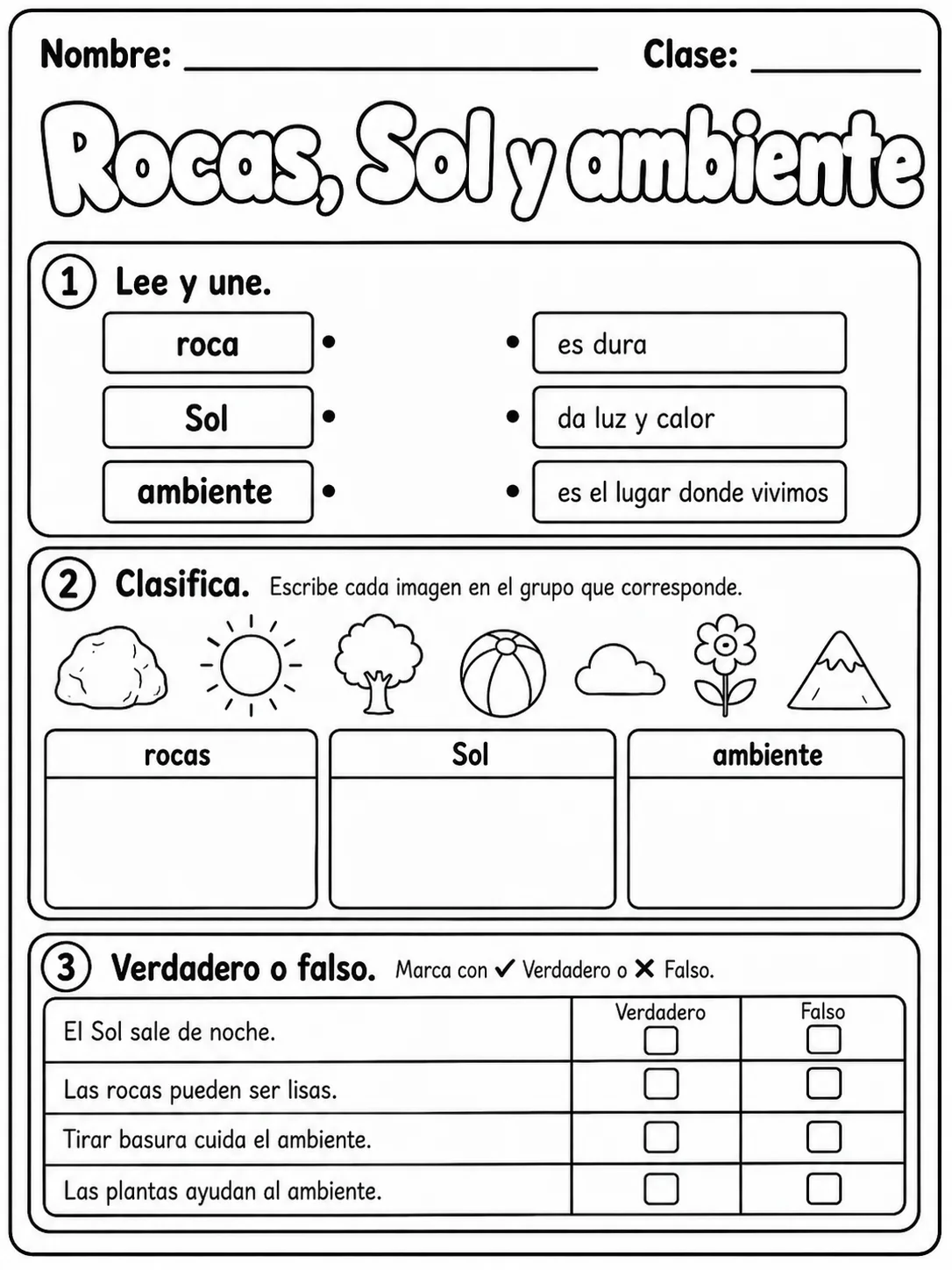 3.º grado - materiales - Paquete de fichas - Conjunto 6 página 8 vista previa imprimible