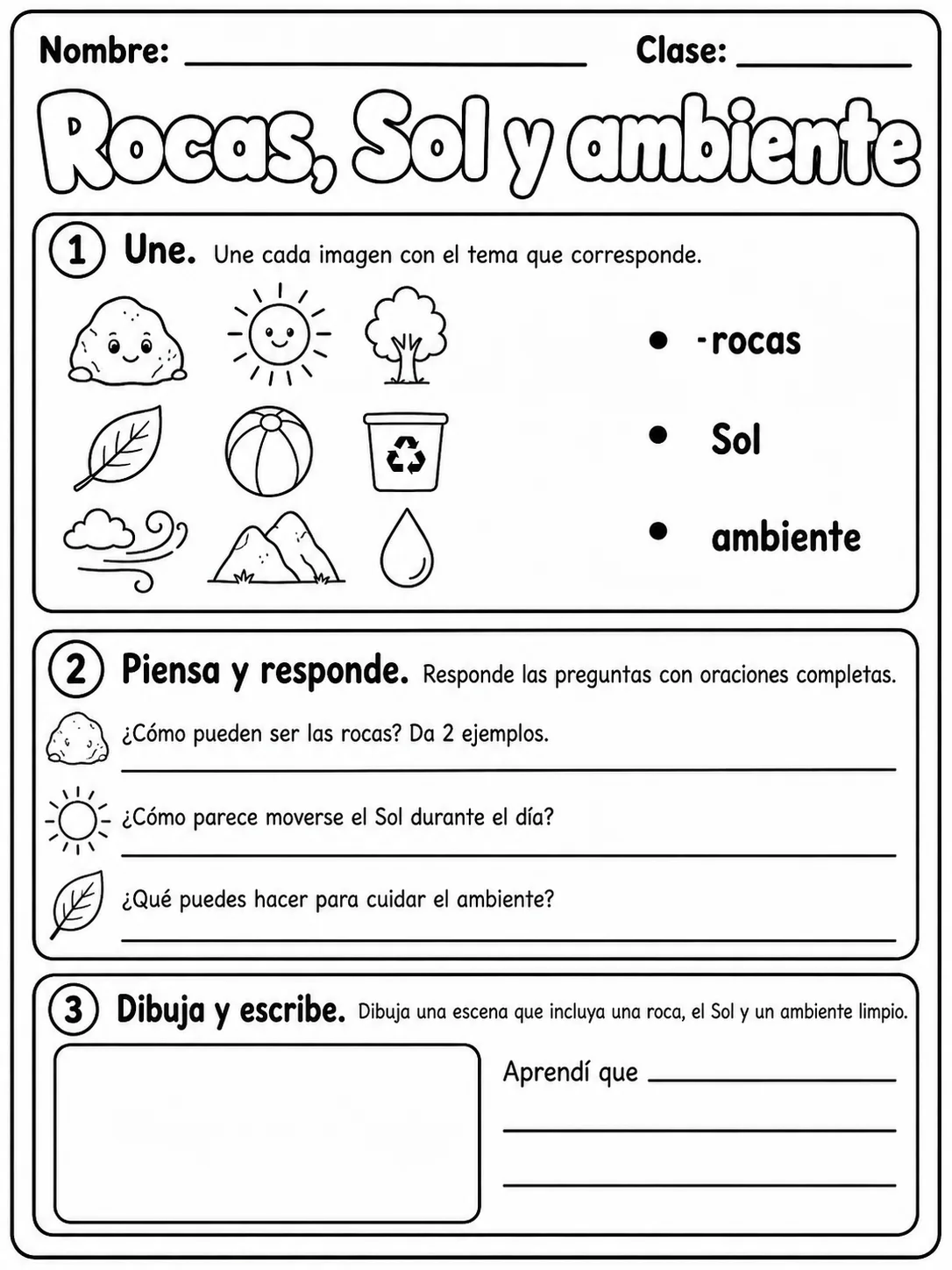 3.º grado - materiales - Paquete de fichas - Conjunto 6 página 10 vista previa imprimible
