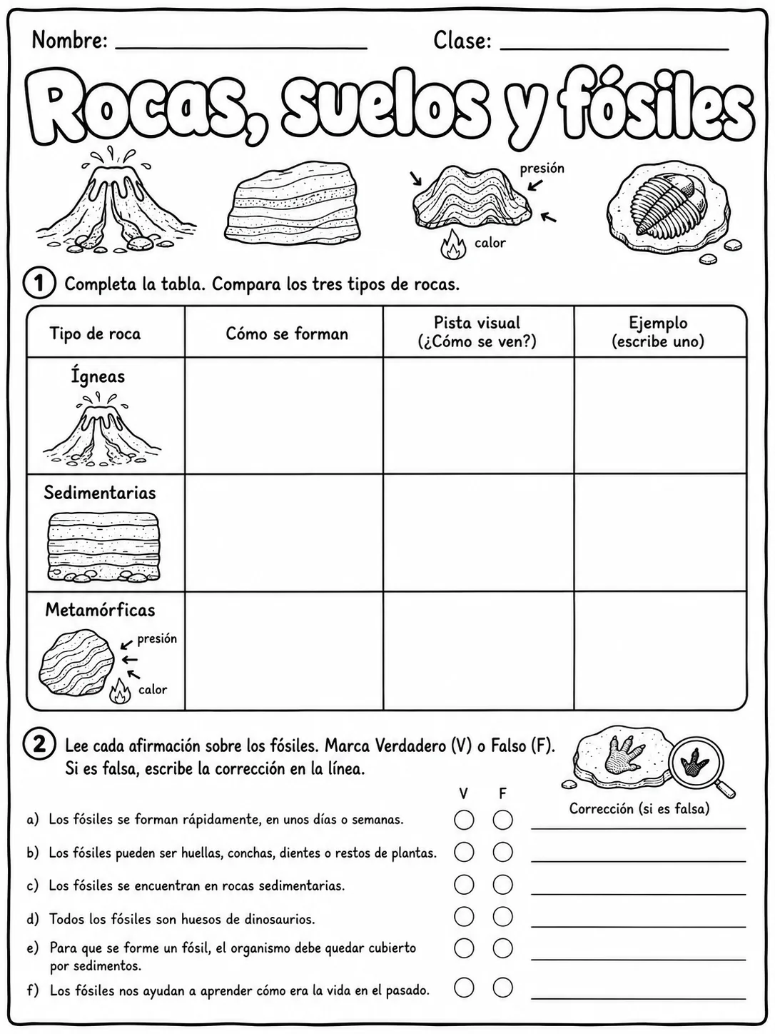 3.º grado - materiales - Paquete de fichas página 4 vista previa imprimible