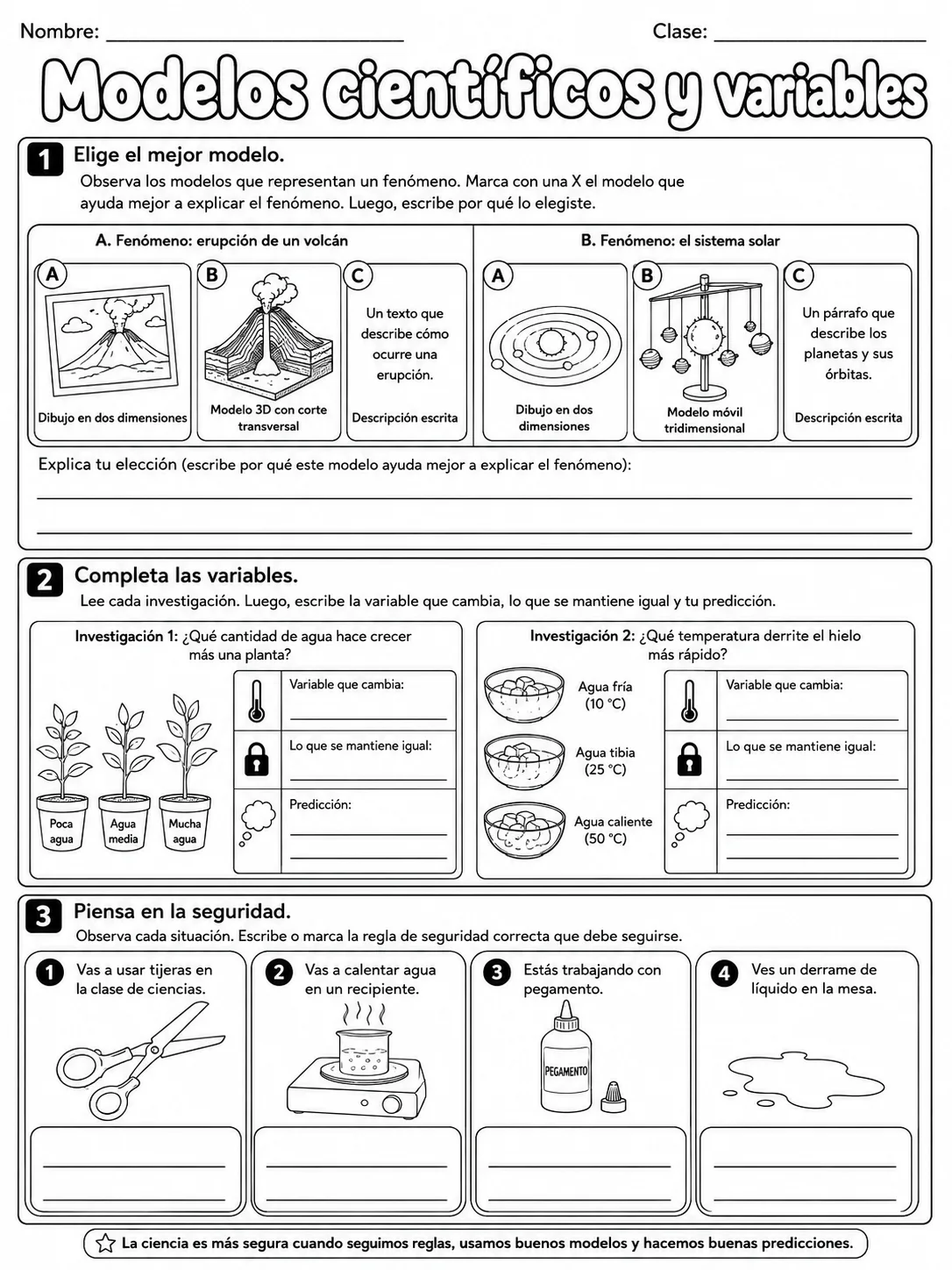 3.º grado - plantas - Paquete de fichas - Conjunto 2 página 9 vista previa imprimible