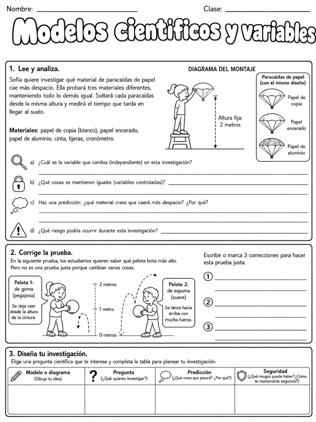 3.º grado - plantas - Paquete de fichas - Conjunto 2 página 10 vista previa imprimible