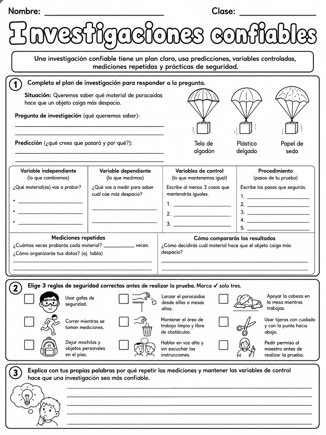 3.º grado - plantas - Paquete de fichas página 7 vista previa imprimible