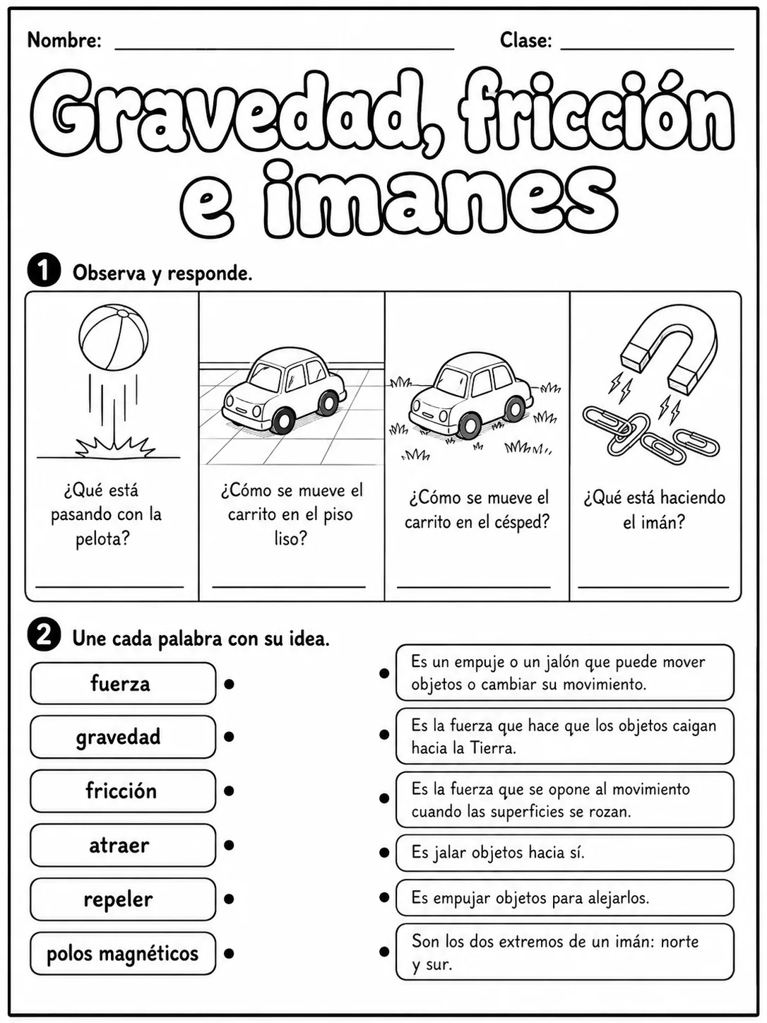 3.º grado - Tierra y espacio - Paquete de fichas página 4 vista previa imprimible