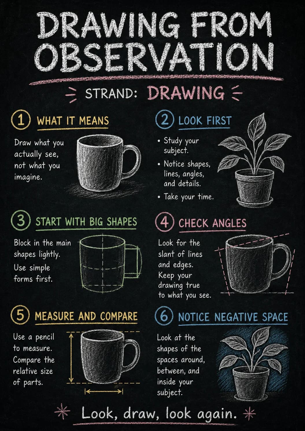 Drawing From Observation Infographic