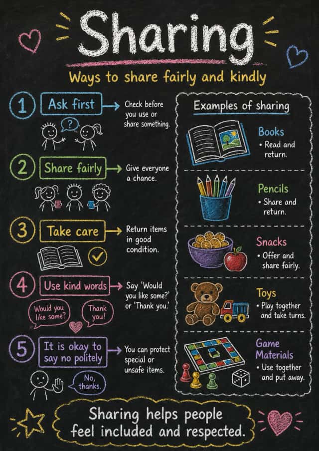 Sharing Friendship Infographic