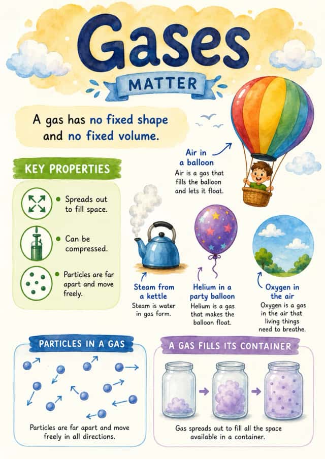 Gases Matter Infographic