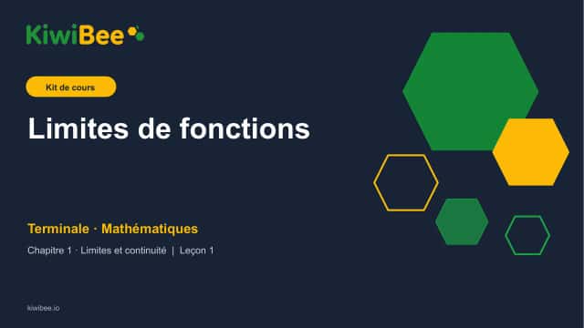 Limites de fonctions