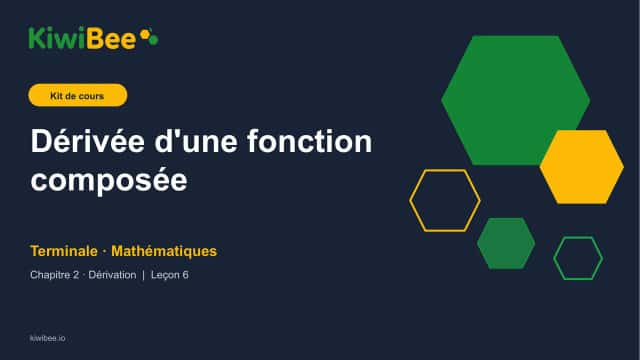 Dérivée d'une fonction composée