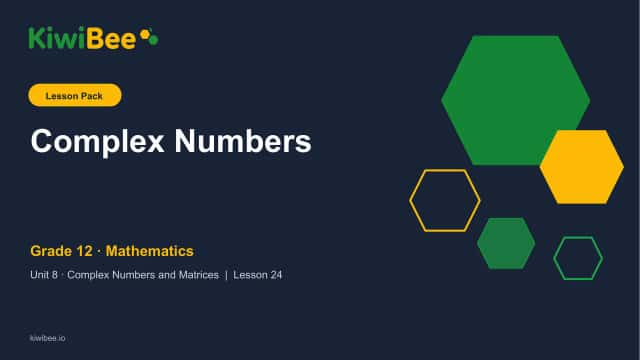 Complex Numbers