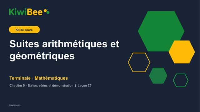 Suites arithmétiques et géométriques