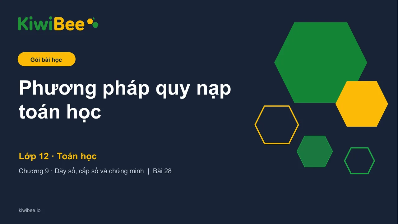 Ảnh xem trước của Phương pháp quy nạp toán học