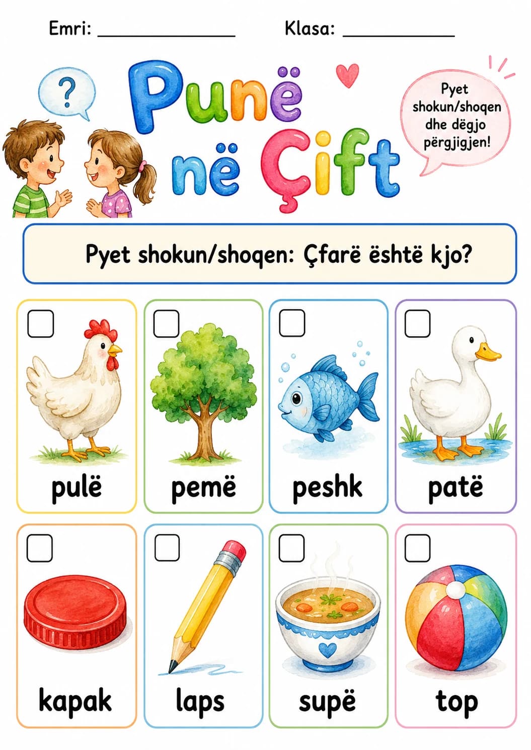 Albanian Letter P Phonics Worksheets Pack page 6 printable worksheet preview