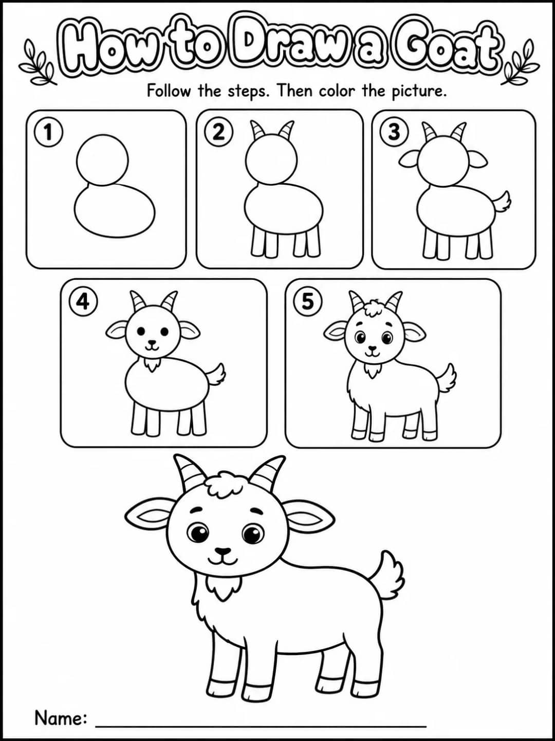 How to Draw a Coat printable Grade 2 worksheet preview from KiwiBee