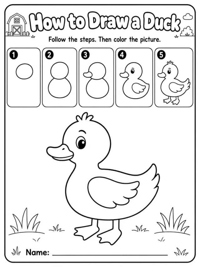 How to Draw a Duck