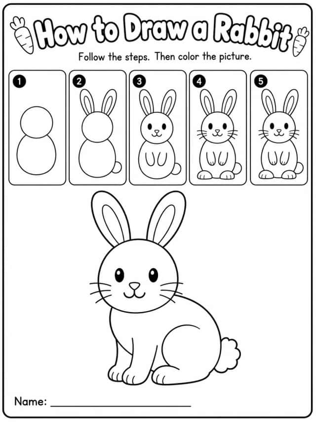 How to Draw a Rabbit