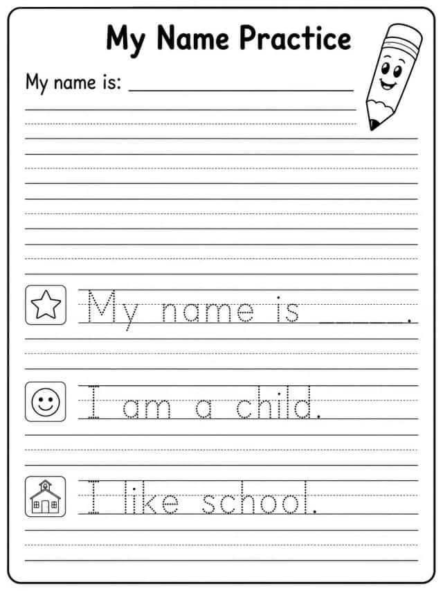 My Name Practice