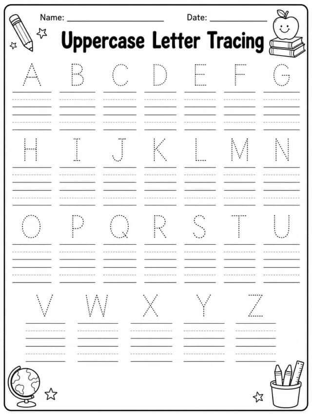 Uppercase Letter Tracing