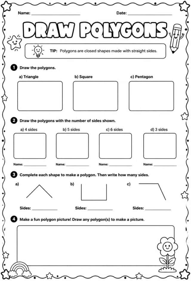 Draw polygons