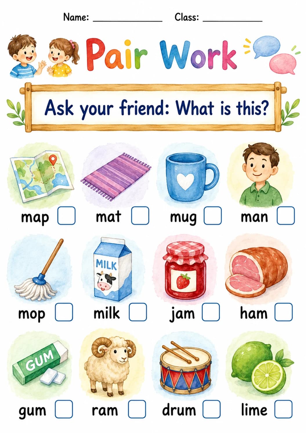 Letter M Phonics Worksheets Pack page 3 printable worksheet preview