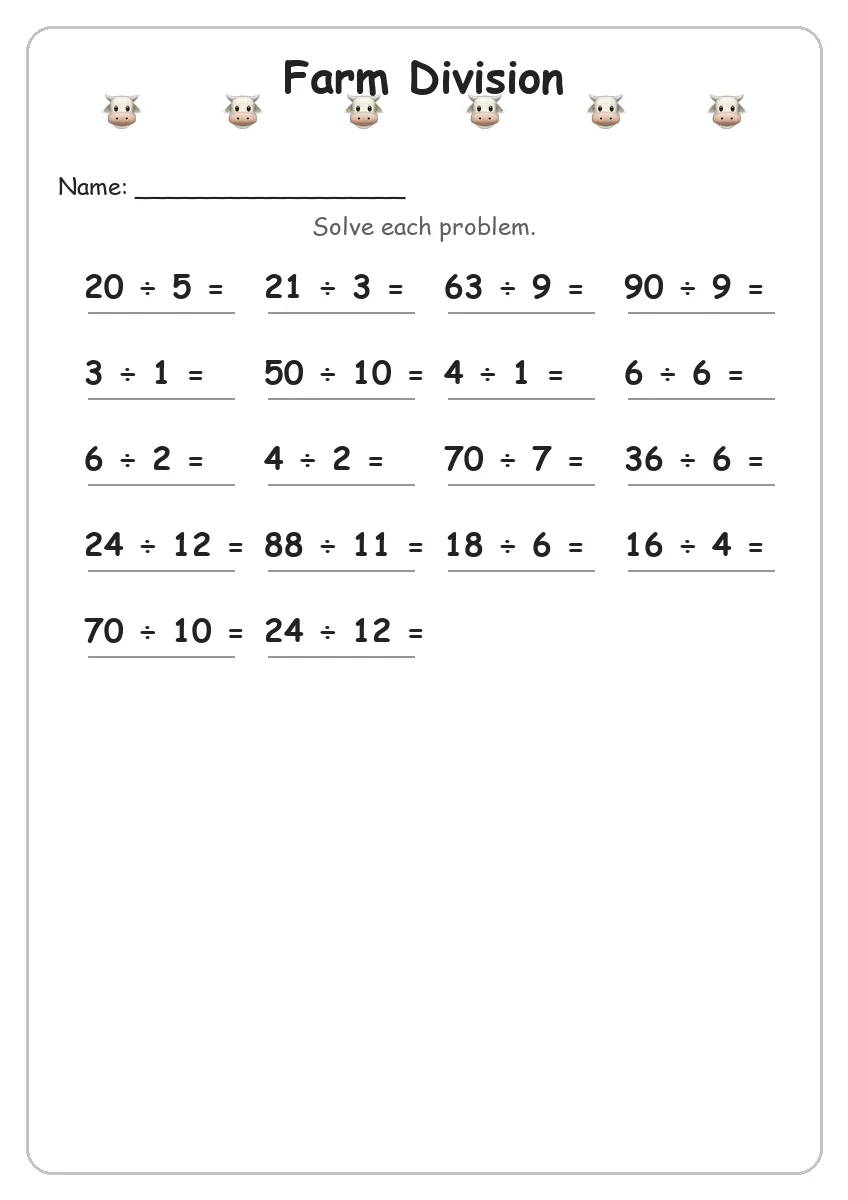 Farm Division (Grade 4)