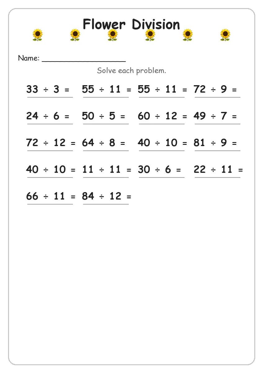 Flower Division (Grade 4)