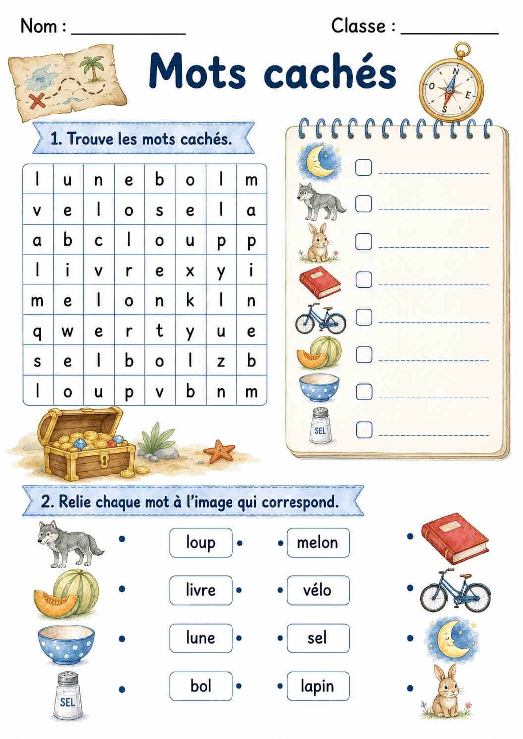French Letter L Phonics Worksheets Pack page 9 printable worksheet preview