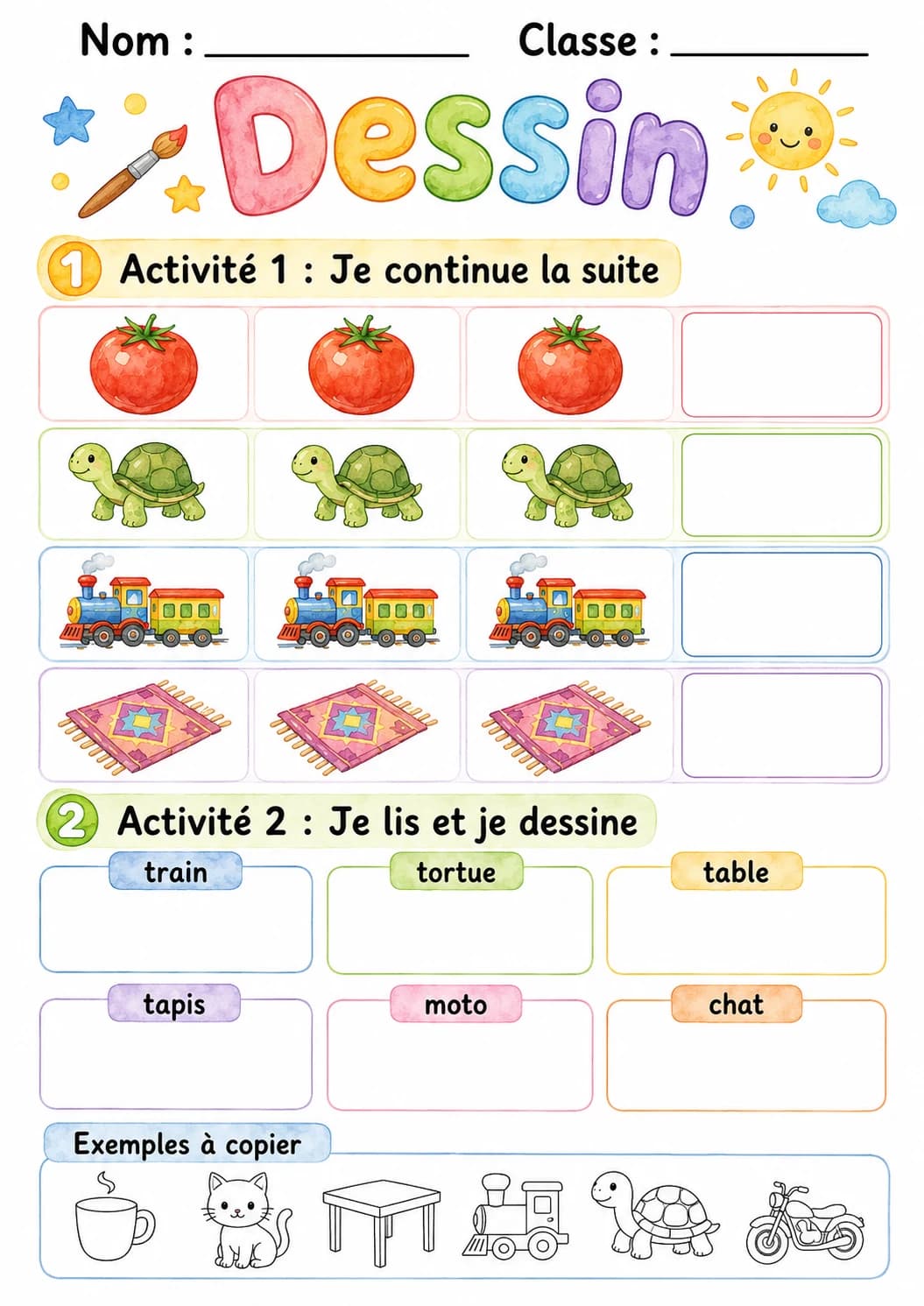 French Letter T Phonics Worksheets Pack page 9 printable worksheet preview