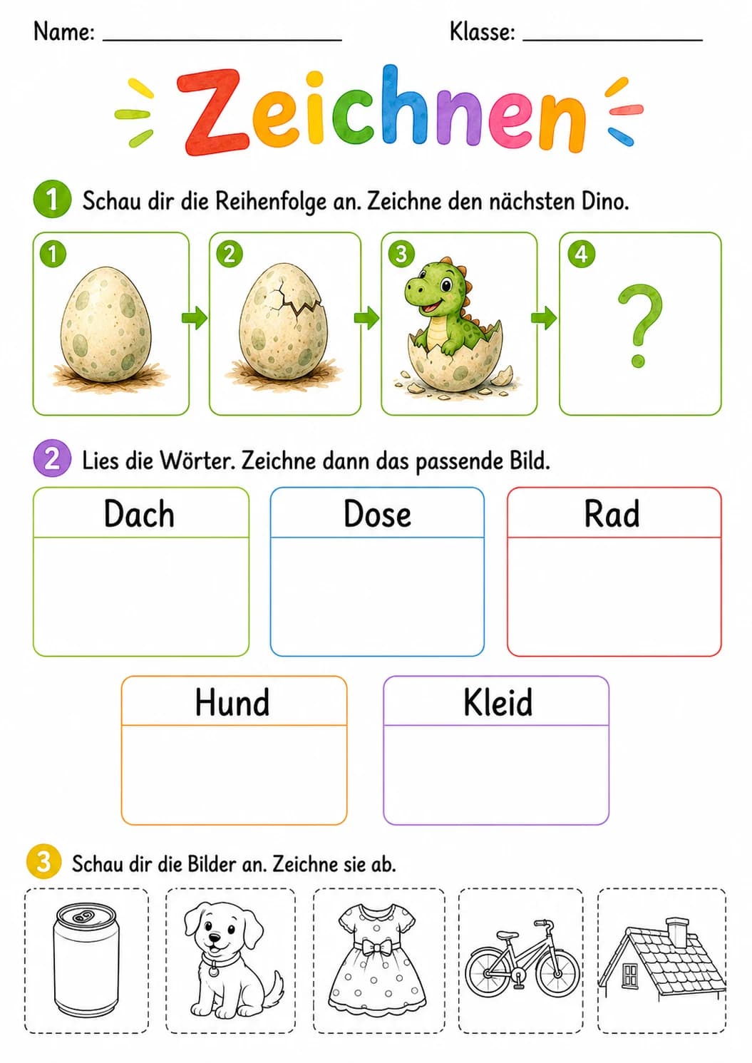German Letter D Phonics Worksheets Pack page 5 printable worksheet preview