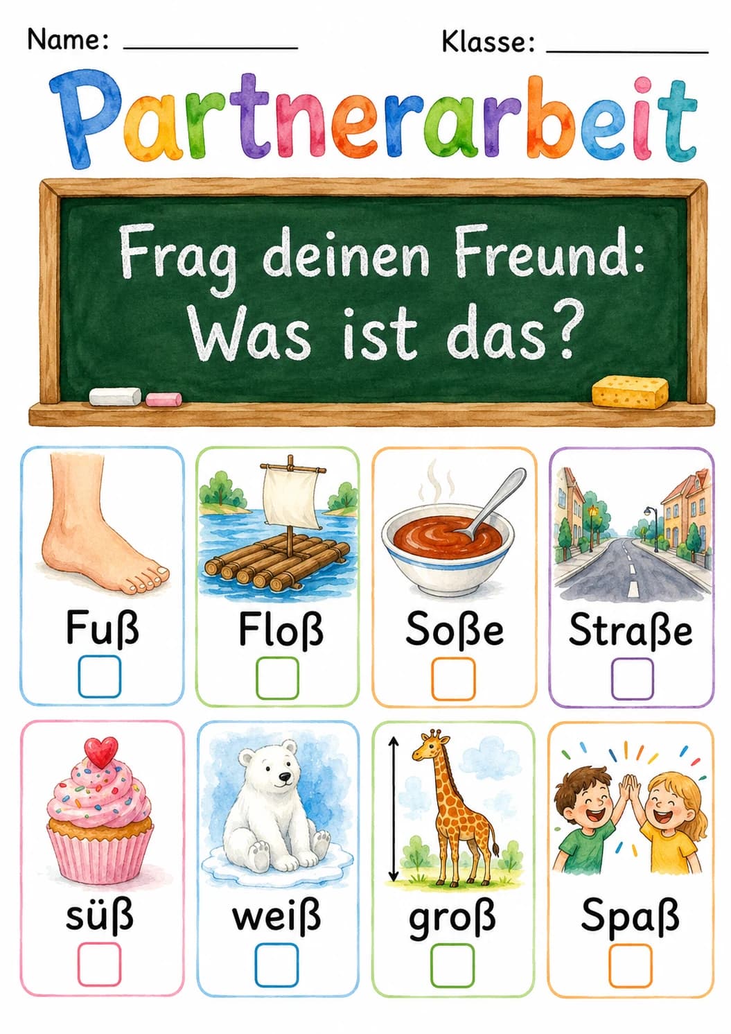German Letter Eszett Phonics Worksheets Pack page 3 printable worksheet preview