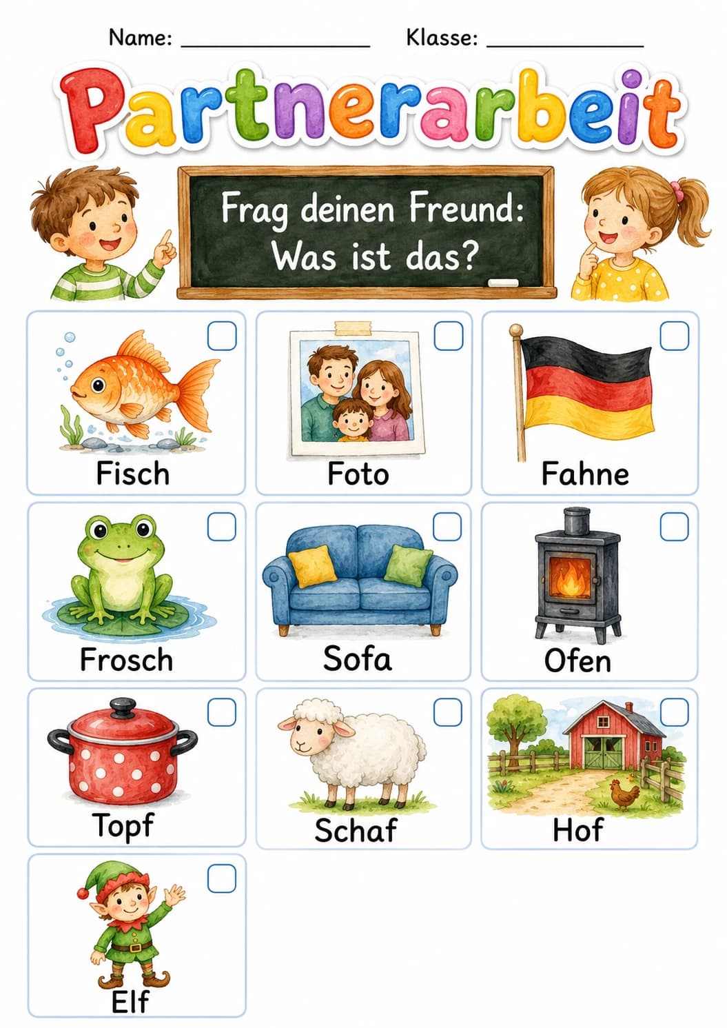 German Letter F Phonics Worksheets Pack page 3 printable worksheet preview