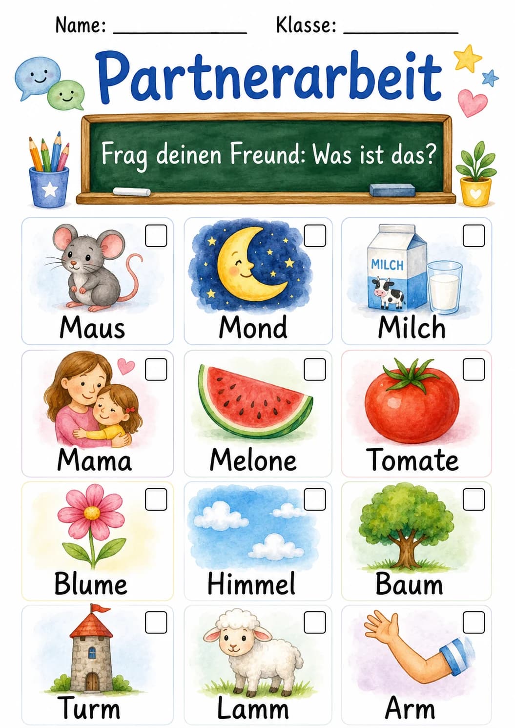 German Letter M Phonics Worksheets Pack page 9 printable worksheet preview