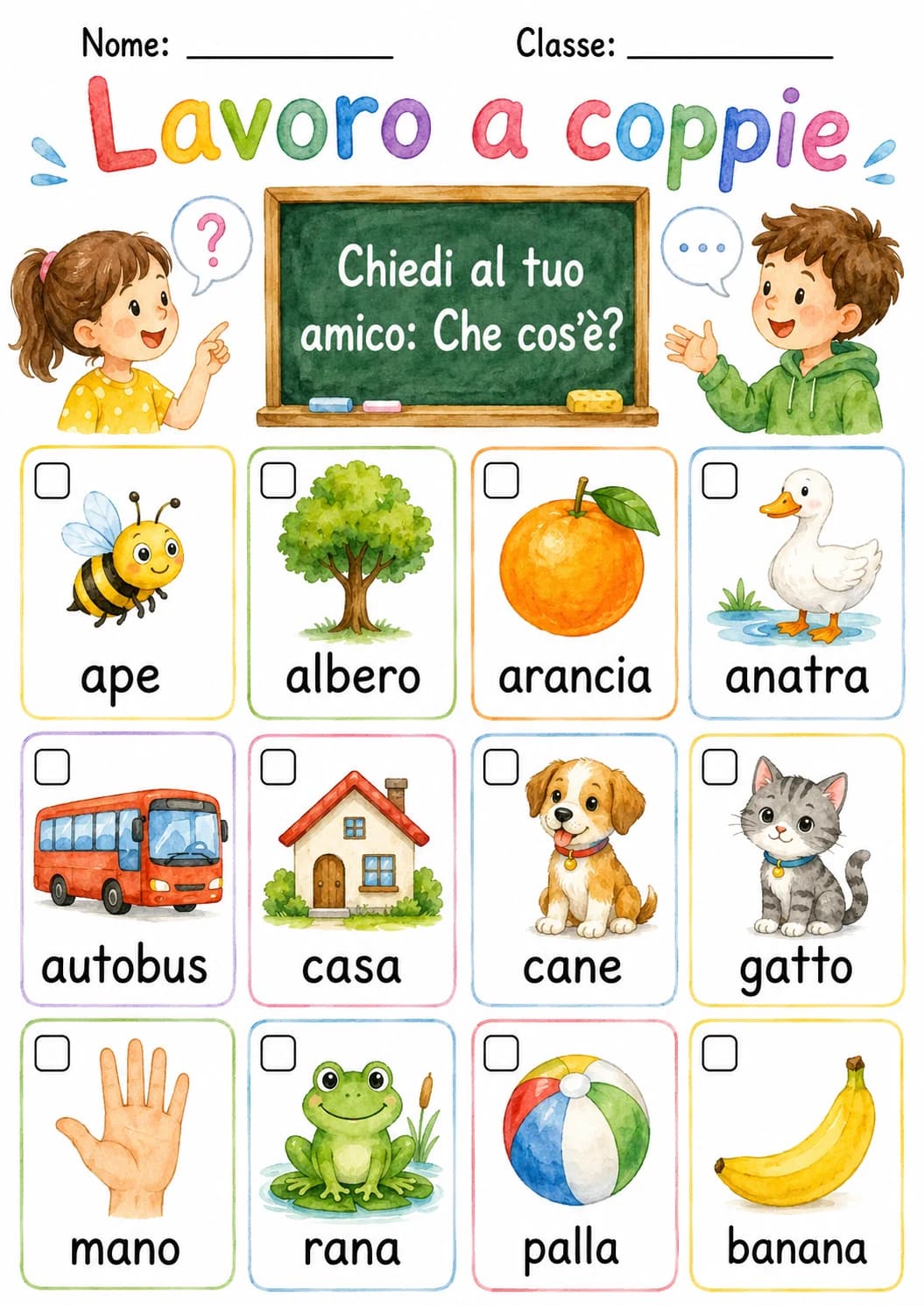 Italian Letter A Phonics Worksheets Pack page 3 printable worksheet preview