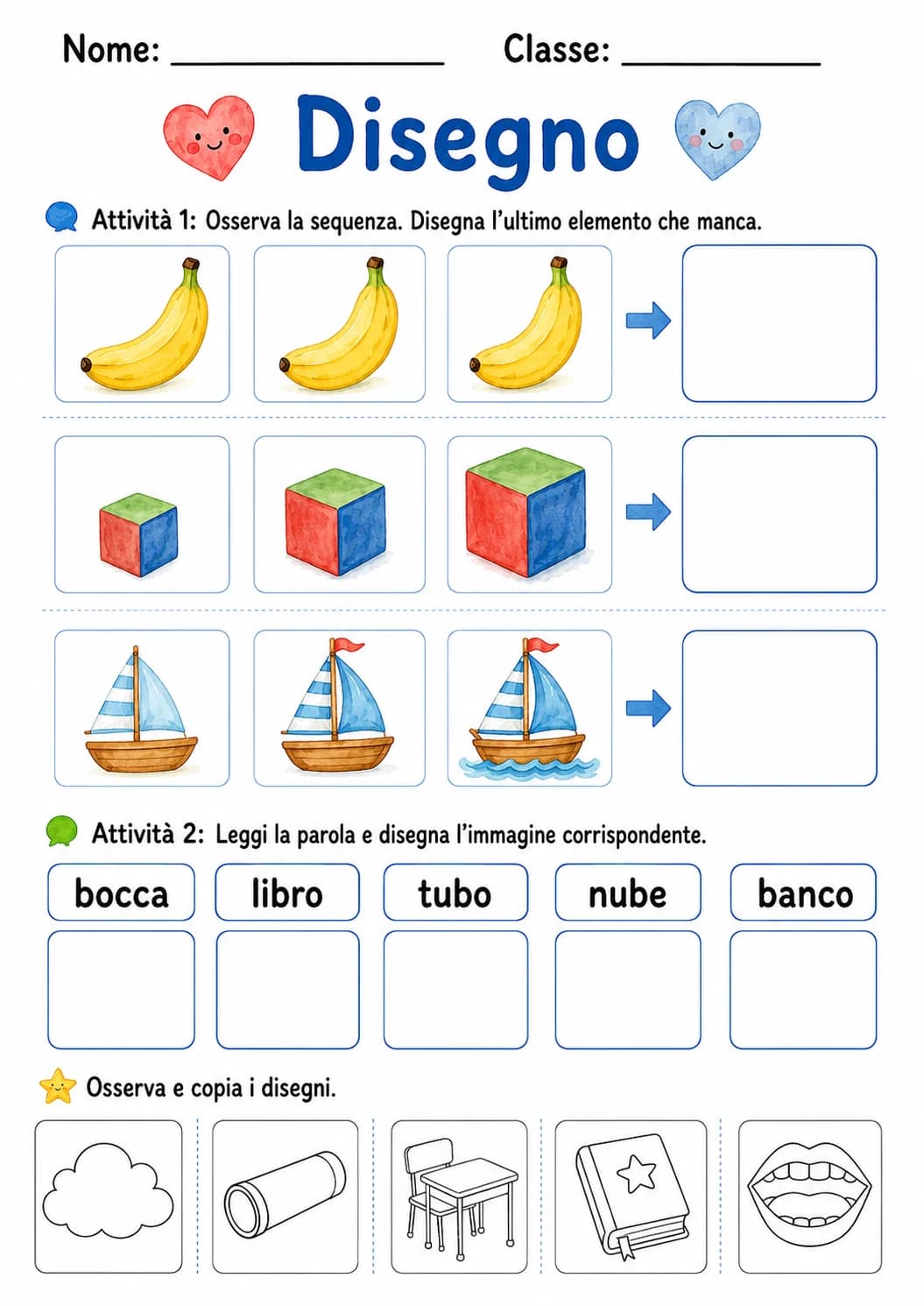 Italian Letter B Phonics Worksheets Pack page 5 printable worksheet preview