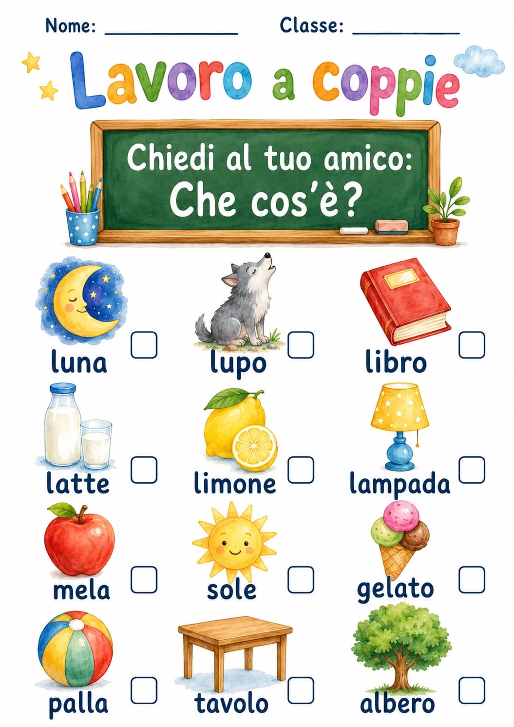 Italian Letter L Phonics Worksheets Pack page 3 printable worksheet preview