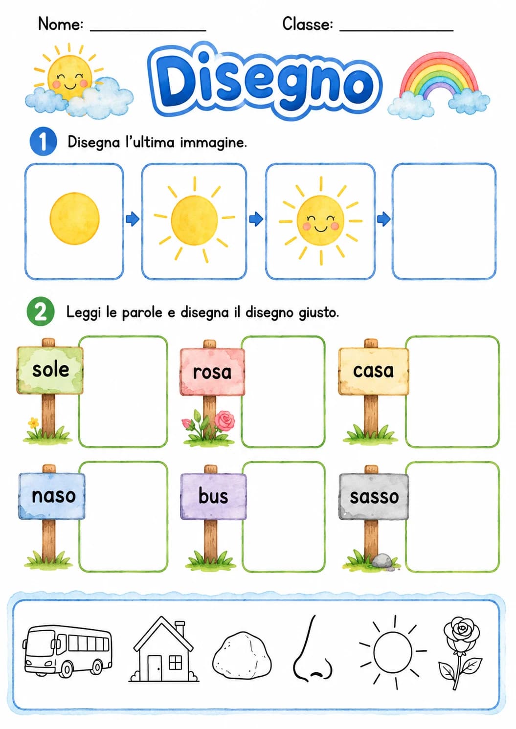 Italian Letter S Phonics Worksheets Pack page 5 printable worksheet preview