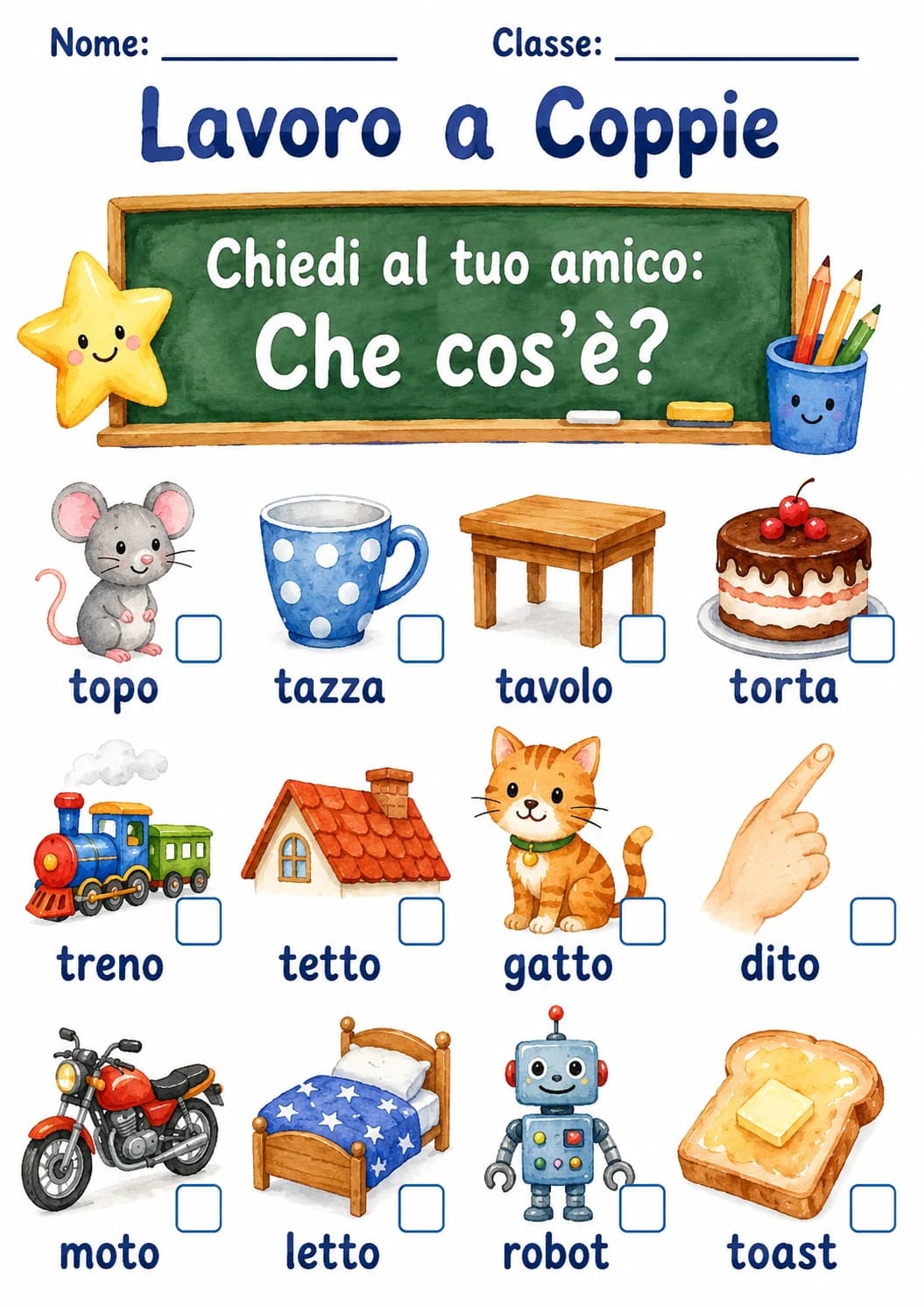 Italian Letter T Phonics Worksheets Pack page 3 printable worksheet preview