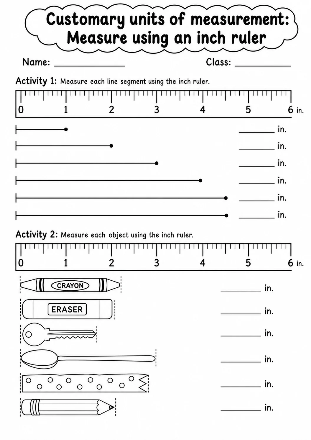 Grade 4 Customary Units Of Measurement Math Worksheet Pack printable worksheet pack preview