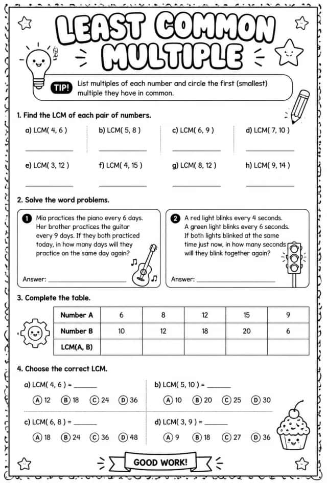 Least common multiple
