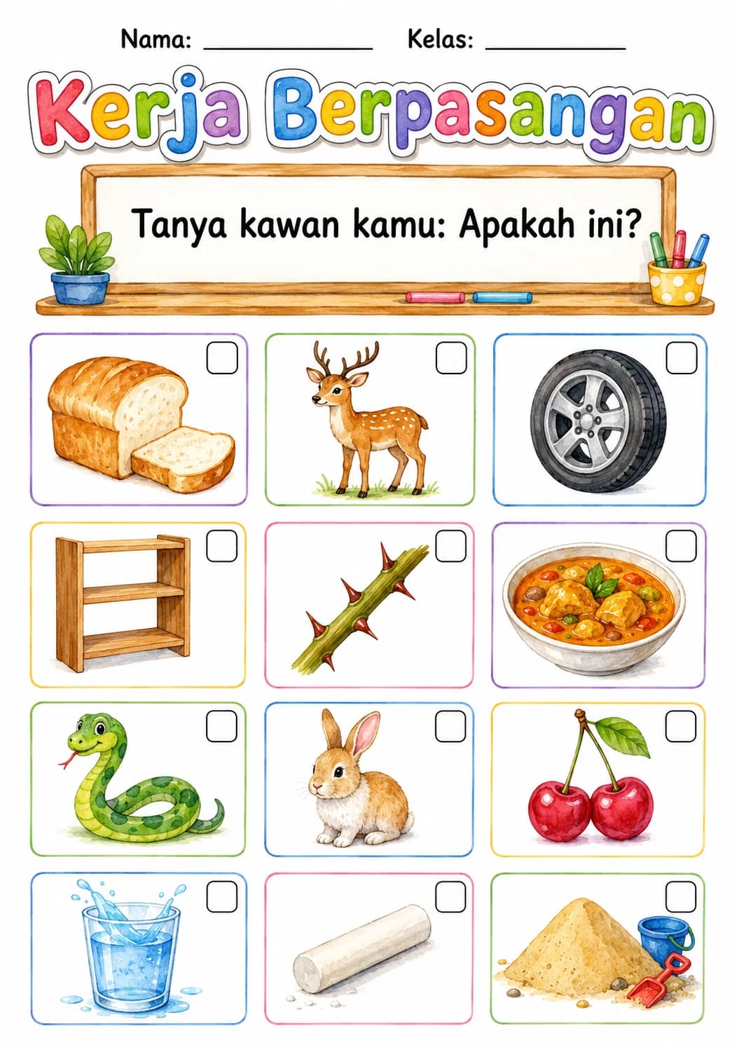 Malay Letter R Phonics Worksheets Pack page 3 printable worksheet preview