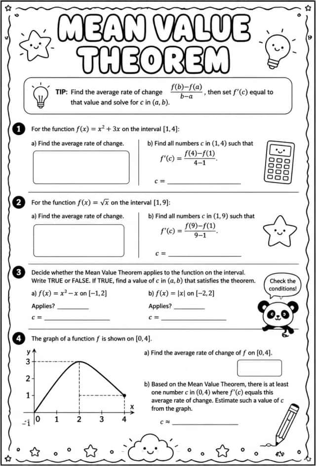 Mean Value Theorem