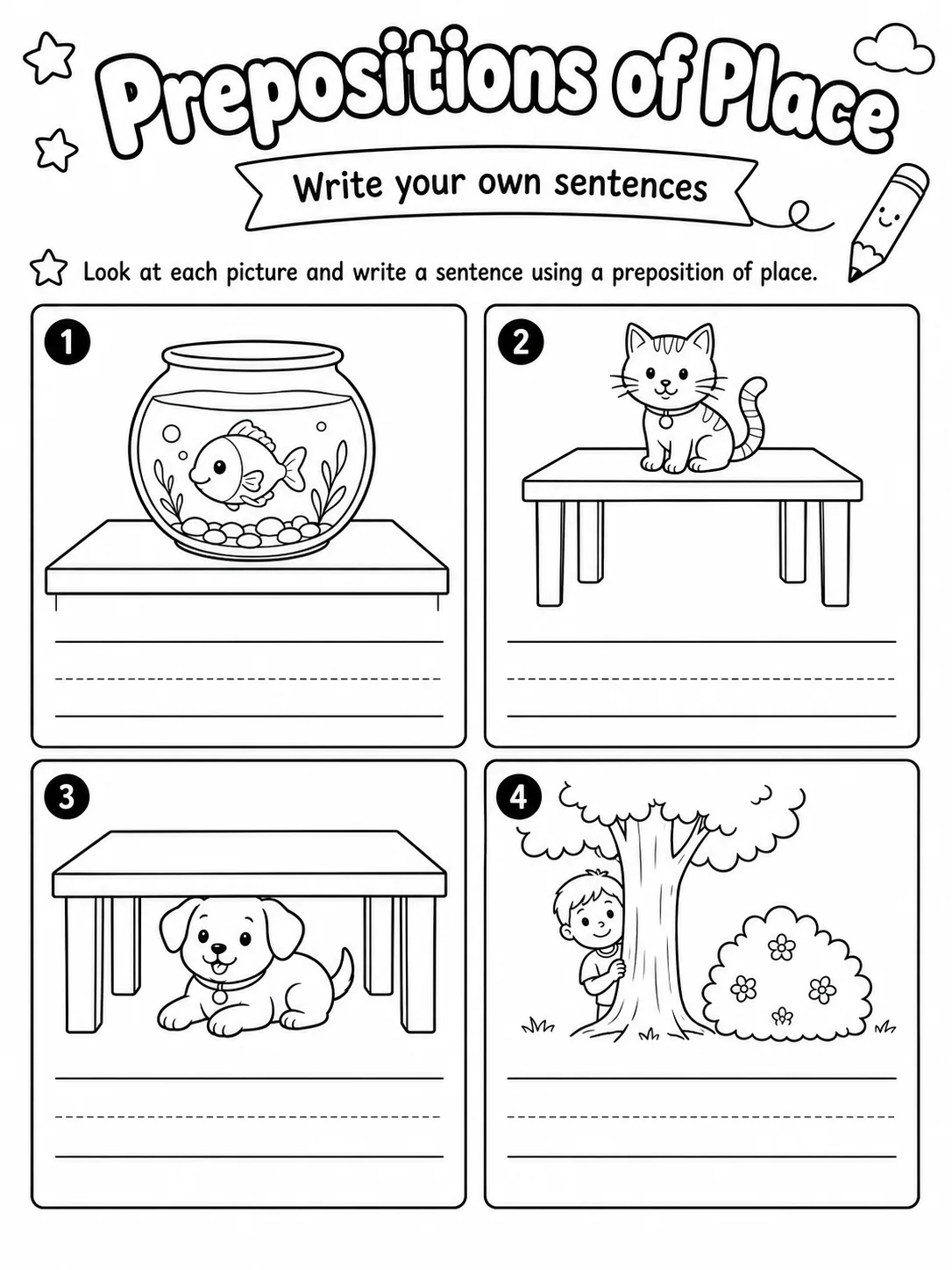 Adjective Order Worksheet Pack page 10 printable worksheet preview