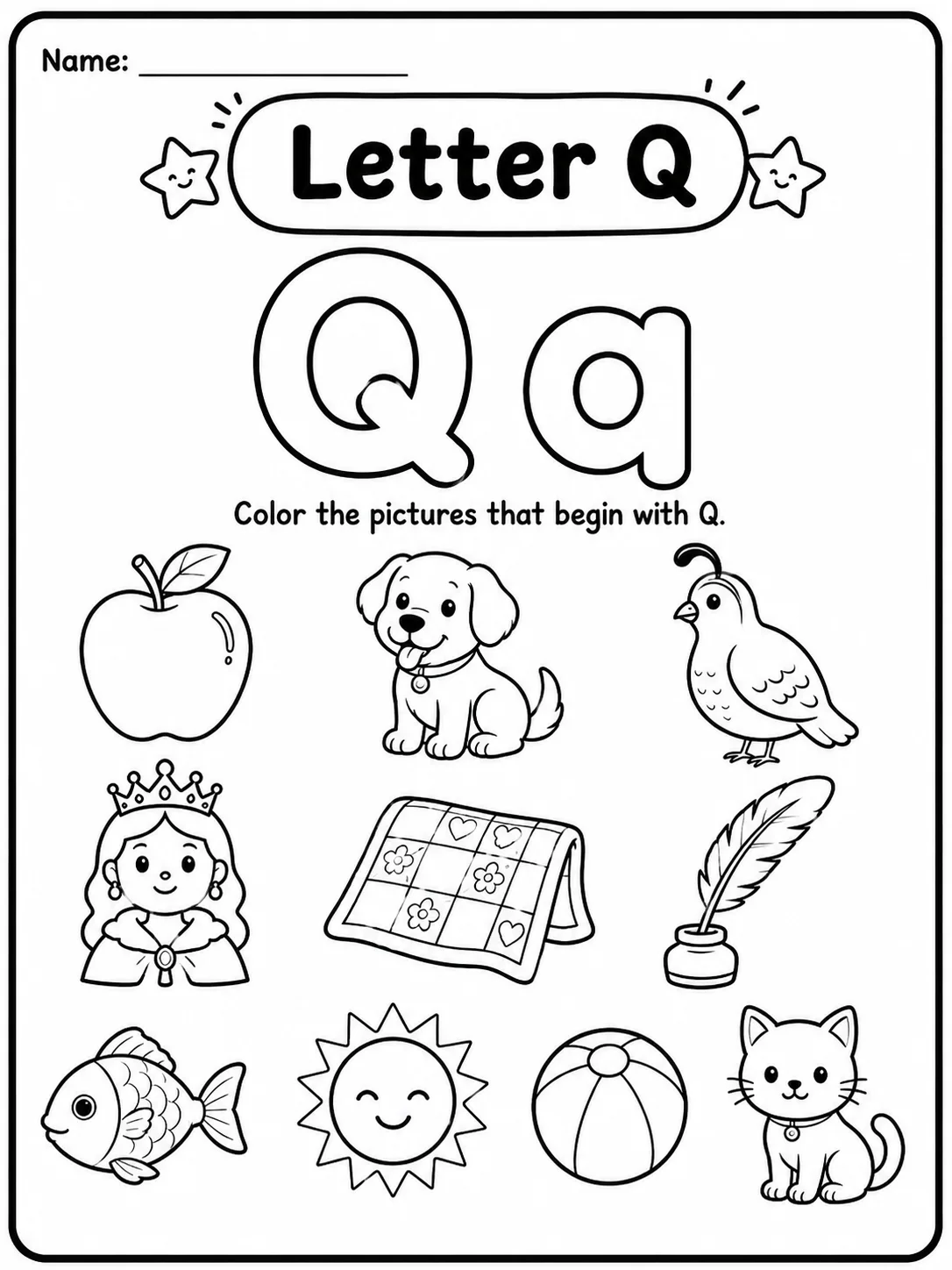 Letter K Worksheet Pack page 7 printable worksheet preview